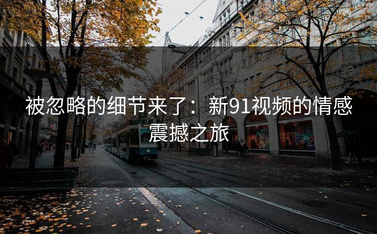 被忽略的细节来了:新91视频的情感震撼之旅 被忽略的细节来了:新91视频的情感震撼之旅